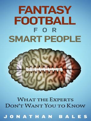 cover image of Fantasy Football for Smart People